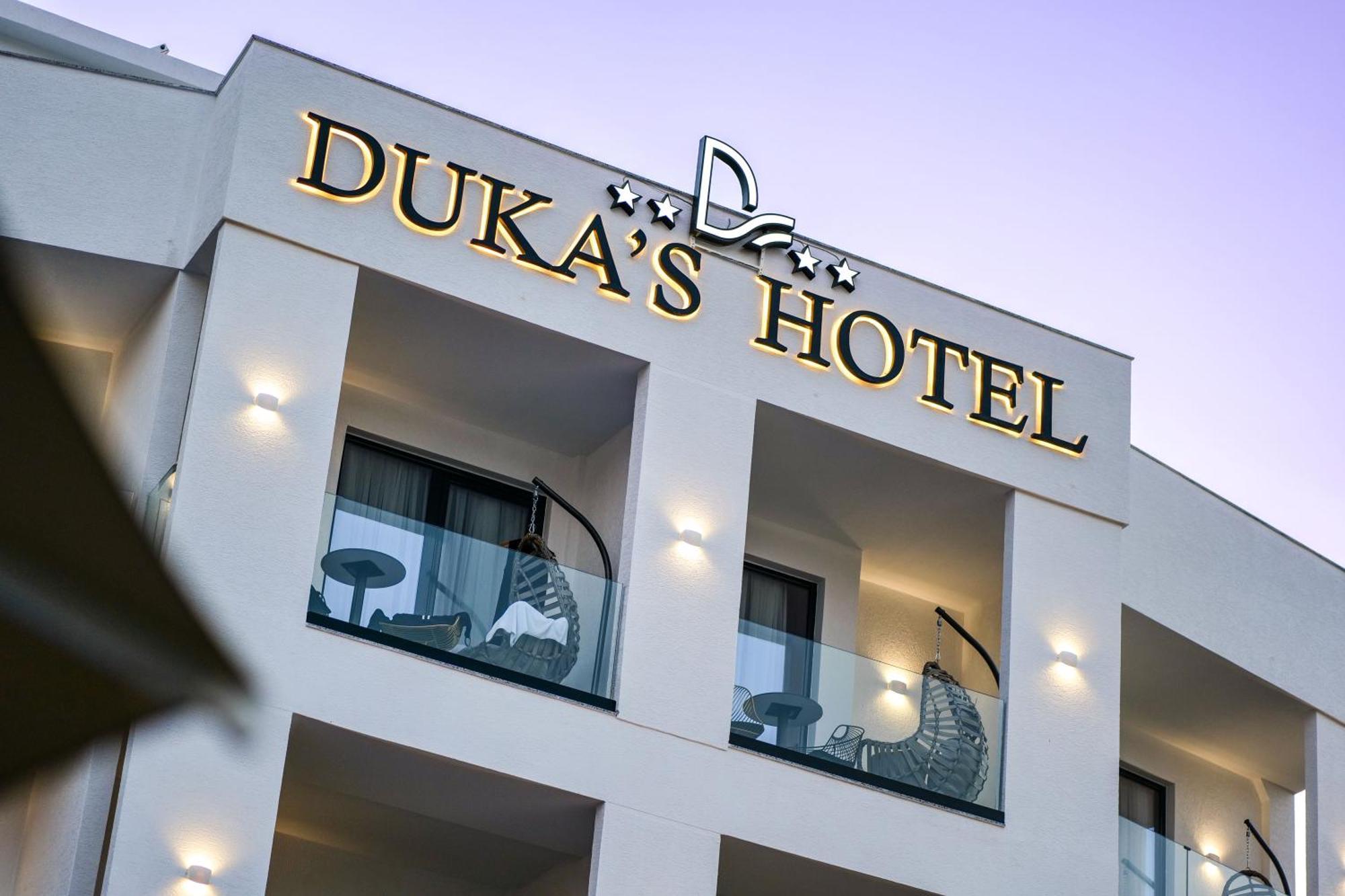 Duka'S Hotel Ksamil Buitenkant foto