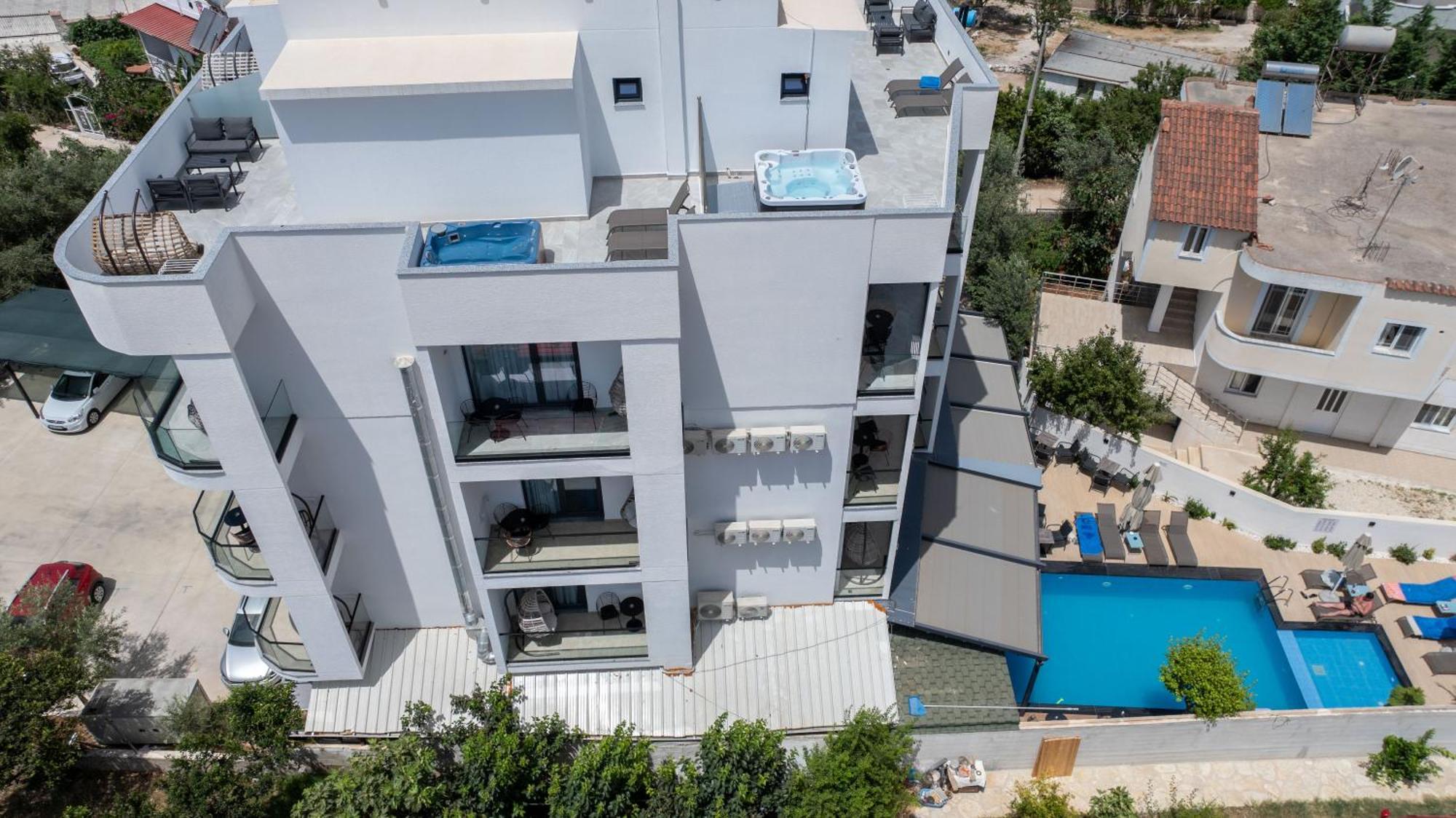Duka'S Hotel Ksamil Buitenkant foto