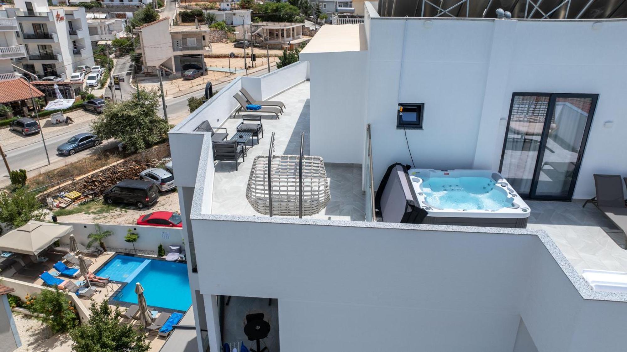 Duka'S Hotel Ksamil Buitenkant foto