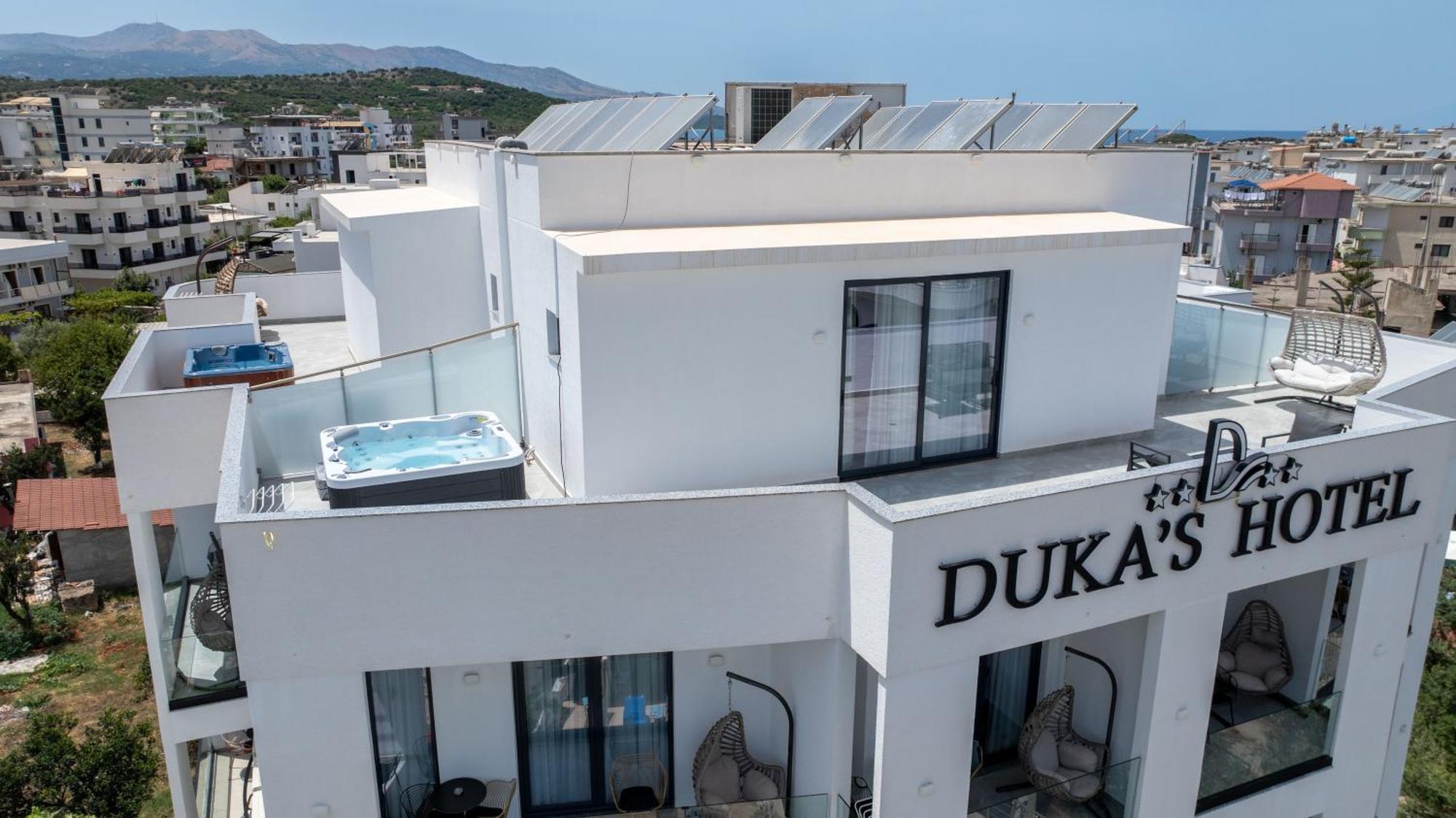 Duka'S Hotel Ksamil Buitenkant foto